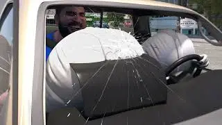 Being tall in event of a crash