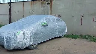 Авточехол, портативный гараж-зима xxxl