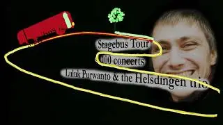 Bootleg Trailer / stagebustour 1994 - Rene van Helsdingen, Luluk Purwanto & the Helsdingen trio
