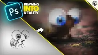 Drawing into Reality: Realistified Photoshop Editing by Satisfied Official | Watch Now!