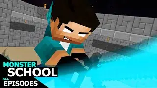 ALL EPISODES SEASON 4 - MONSTER SCHOOL MINECRAFT ANIMATION