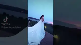 POV of a wedding photographer