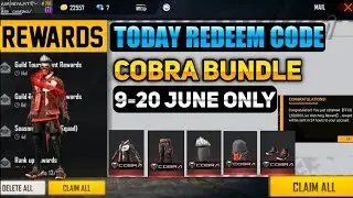 FREE FIRE REDEEM CODE TODAY 9 JUNE REDEEM CODE FREE FIRE | FF REDEEM CODE TODAY 9 JUNE