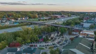 Cuyahoga Falls Ohio Dusk Hyper Lapse