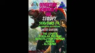 OUVERTURE VENDREDI 5 A 18 H #ark #gaming #arkascended #arksurvivalevolved #gamer #games