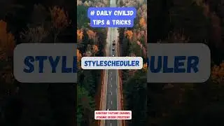 Daily Civil3D Tips & Tricks