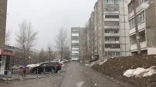 Замедленная съёмка | Slow Motion | СНЕГ | КРАСИВО