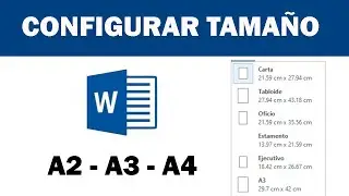 Cómo configurar el tamaño de hoja A4, A5, A3, Carta y el tamaño Sobre para un documento en Word?