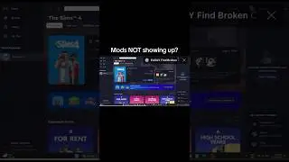 Mods NOT showing up 