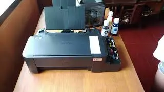 Epson L121 converted to sublimation printer 