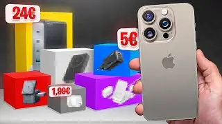 ¡Compré los MEJORES ACCESORIOS para iPhone (y Android🙄)!