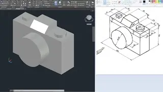 Beginner Tutorial (AutoCAD 2017) - Designing an Isometric Camera