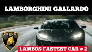 The 2nd fastest car of Lambo:Lamborghini Gallardo