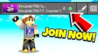 JOIN MY MCPE 1.19 SUBSCRIBER REALM! | (How To Join) 😱🔥