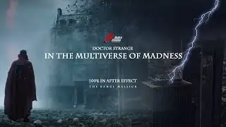 Building destroyed like  | doctor strange in the multiverse of madness |  100% in AFTER EFFECT