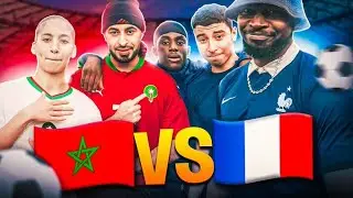 FRANCE VS MAROC CHALLENGE !!  - JUNIORTV
