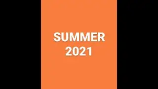 Summer 2021 МОЁ ЯРКОЕ ЛЕТО!