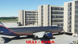 MSFS | CS 777-200 | ULLI - EVRA | VATSIM