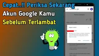 Cara hapus nomor tak dikenal lengket di akun google kita tanpa kode verifikasi