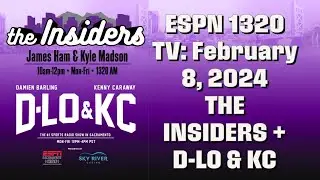 Kings Lost To the Pistons, NBA Trade Deadline Is Today - February 8: The Insiders + D-Lo & KC