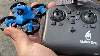 NEW Makerfire Armor Blue Bee FPV Starter KIT 65mm Racing Drone RC Quadcopter Review