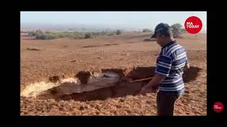 خطير ظهور حفرة في اولاد فرج ، إقليم الجديدة