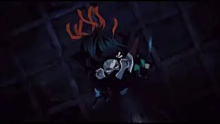 Tanjiro and Nezuko vs Demon twixtor edit (Belly Dancer)