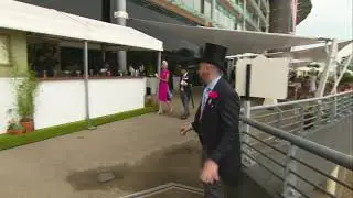 Creating cocktails at Ascot