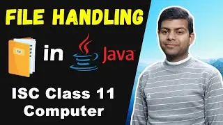 File Handling in Java | Writing, Reading Text and Binary Files | Board Exam 2020 | Computer Science