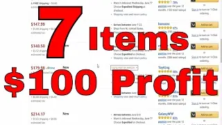7 Items I Sold On Amazon FBA For Over $100 Profit