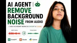 How Claude or ChatGPT Removes Background Noise from Audio | Python Audio Noise Reduction