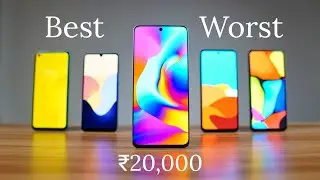 TOP 6 Smartphone Under ₹20,000 - Best to Worst 🤔