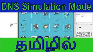 DNS Simulation Lab in Packet Tracer ||User request || Dinesh Kumar M