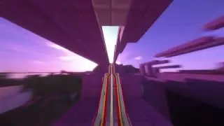 【minecraft】Republic of FlashTeens Line 8 Time Lapse POV
