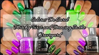 Colores De Carol Witchy Twist Duo and Dancing in the Graveyard Trio #pr