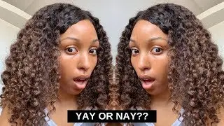 One Month Queen Weave Beauty Review | How To Fix Matted Curly Hair Closure