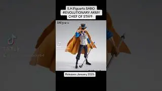 WE ARE GETTING AN SH FIGUARTS SABO!!! What do yall think?? #onepiece #sabo #shfiguarts #luffy #toys