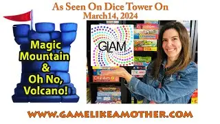 Magic Mountain & Oh No, Volcano! - Dice Tower Segment