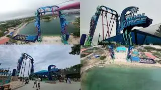Tidal Surge Dueling POV at SeaWorld San Antonio