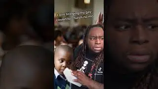 I aint know my gay cousin was gonna say that on stage in church 🥹🙌🏾 #ayo #church  #cousin #shorts