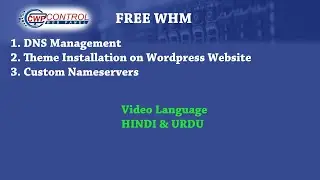 DNS Management | Theme Installation on WordPress Website | Custom Nameservers | Part - 4