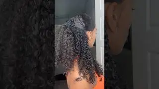 Sleek half up half down hairstyle #shorts