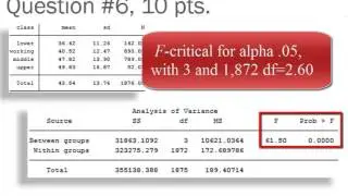 SOCY201 Final Exam Review F13