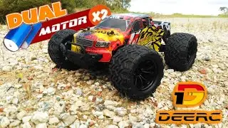 DUAL MOTOR RC Monster Truck from AMAZON! | DEERC 9310