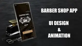 Barber Shop APP | UI Animation