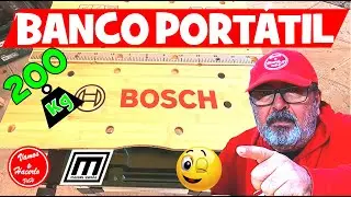 🟢 BANCO DE TRABAJO PLEGABLE BOSCH PWB 600 🟢