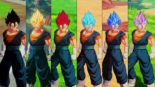 DBZ: Kakarot MOD - Vegito Transformations 