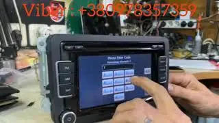VW Volkswagen RCD 510 Delphi radio code decoding. Разблокировка магнитолы Фольксваген. Отзыв клиента