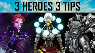 3 TIPS FOR 3 HEROES | OVERWATCH VOD REVIEW EXTRAVAGANZA (Moira, Reinhardt, Zenyatta)