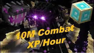 How to get 10m  Combat XP per HOUR Pearl Spamming (Hypixel Skyblock)